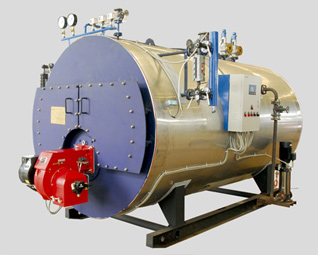 全自動醇基燃料臥式熱水鍋爐WNS系列